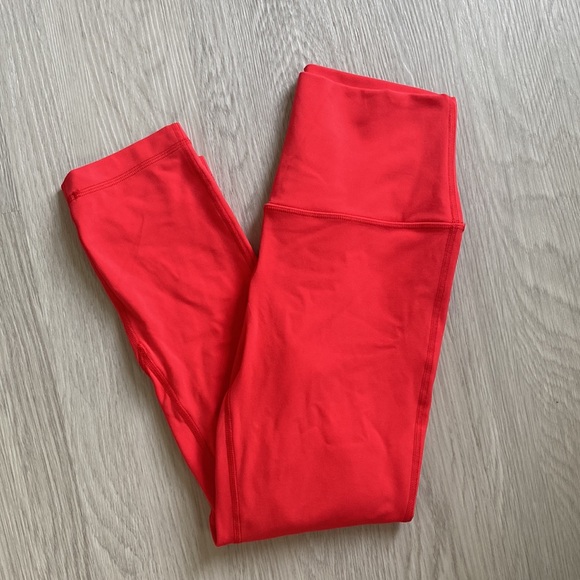 ❤️‍🔥SOLD❤️‍🔥 Lululemon Align Love Red High Rise Crop Legging 23” - Picture 3 of 6